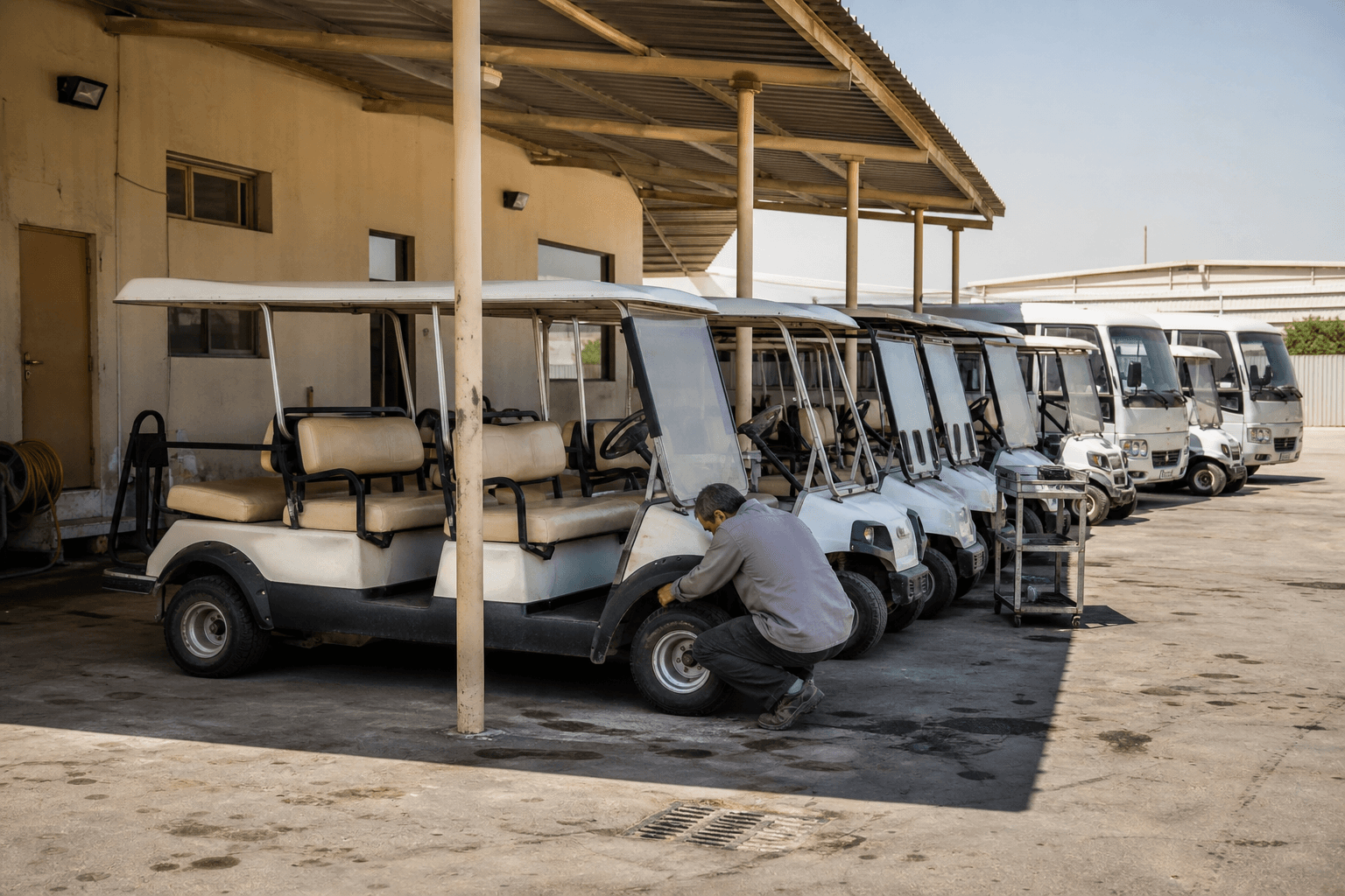 Fleet Operators low-speed vehicle application in a Gulf operating environment